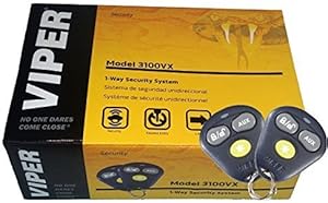 セキュリティ VIPER 3400V 1-Way Security System Viper 3400V - YouTube